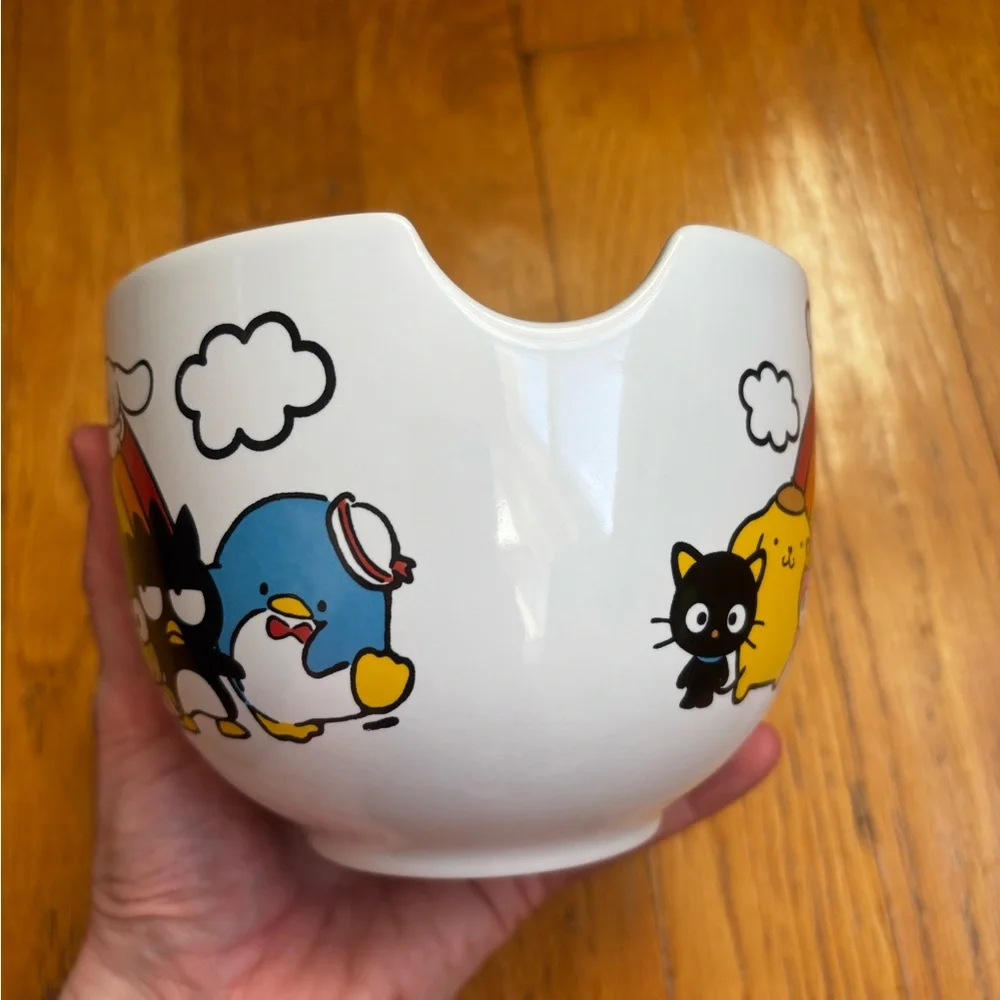 Sanrio Hello Kitty Friends Rainbow Chopstick Ramen Bowl